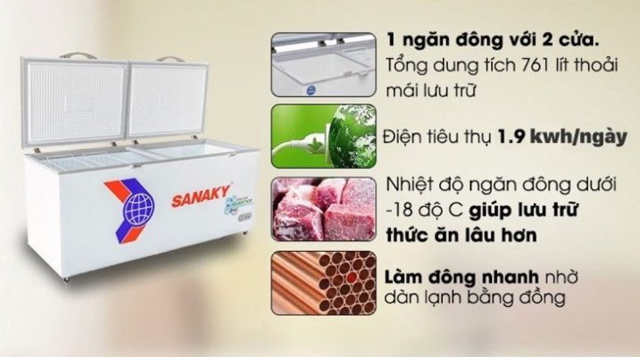 Biến tủ đông thành tủ mát với Sanaky dễ dàng mà bạn nên biết