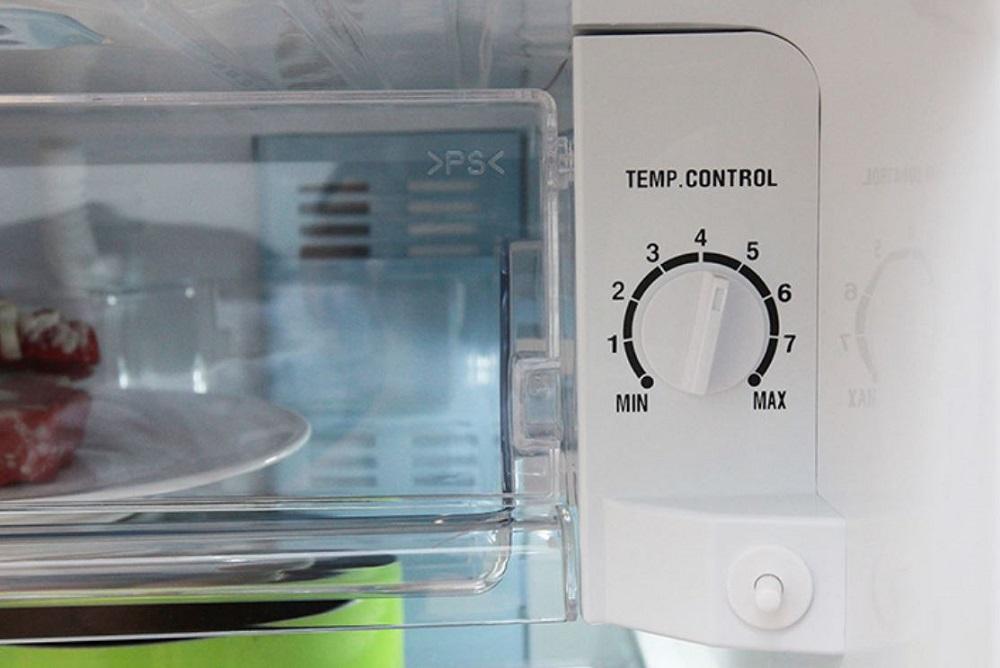 Điều chỉnh nhiệt độ đối với tủ lạnh Panasonic có núm vặn